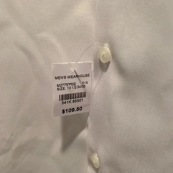 Calvin Klein Non Iron Shirt NWT - Picture 3 of 4